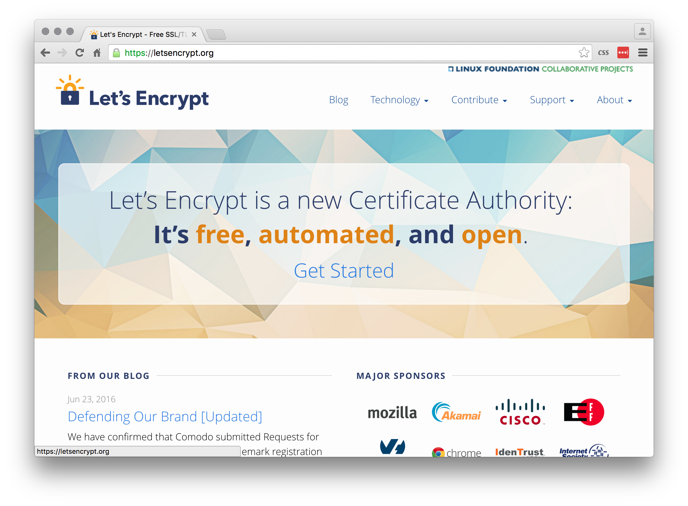 lets encrypt